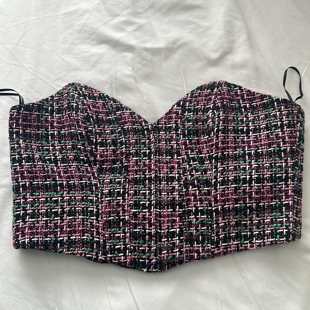 Zara Corset Bustier Top